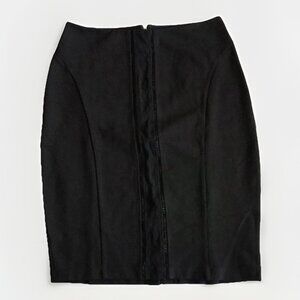 Guess Women's Black Pencil Skirt Stretchy Size Medium